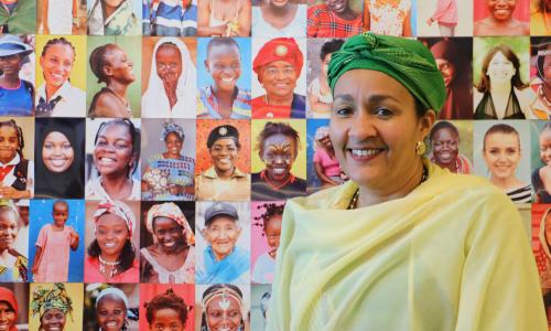 Amina Mohammed, former Special Advisor of the Secretary-General on Post-2015 Development Planning. Photo: AR/Pavithra Rao