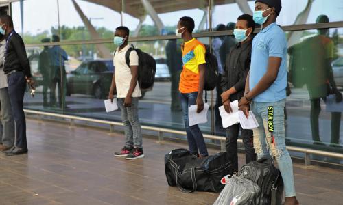 IOM facilitated the voluntary return of 179 Malian migrants stranded in Niger.