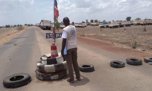 Wunthou border in Renk, South Sudan