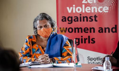 Dr. Julitta Onabanjo, UNFPA Regional Director for East and Southern Africa