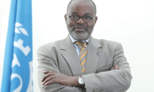 Aeneas Chuma, the International Labour Organization regional director for Africa. Photo: Abate Damte