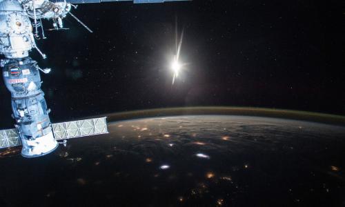 The breaking of dawn over planet Earth, seen from the International Space Station. Photo Credits: Scott Kelly/NASA