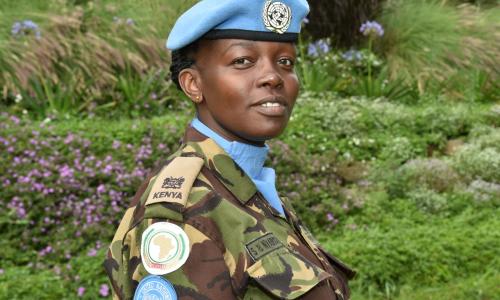 Military Gender Advisor Steplyne Nyaboga