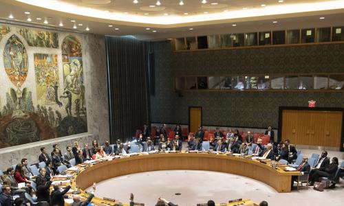 Security Council meeting on The situation in Somalia. 14 November 2018. Photo Credits: UN Photo/Eskinder Debebe