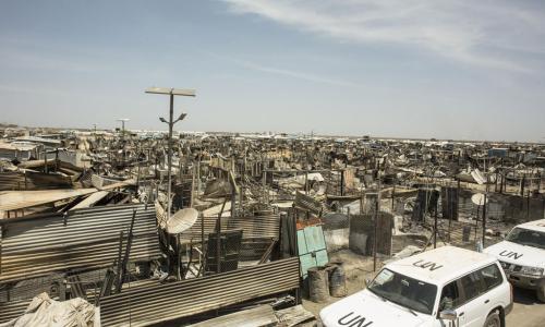 The Special Representative for South Sudan and head of UNMISS, Ellen Margrethe Loej, visited Malakal on March 8, 2016 to assess the situation and to meet with stakeholders on the ground, including community leaders within the protection site and Malakal t
