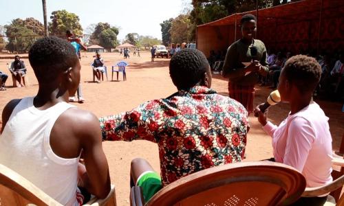 Youth of different political persuasions got together in Yambio to become agents of peace.