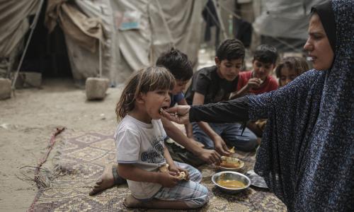 Upatikanaji wa chakula nao ni mgumu mjini aza kutokana na umaskini, usalama mdogo na ukosefu wa ajira. Picha: WFP/Wissam Nassar