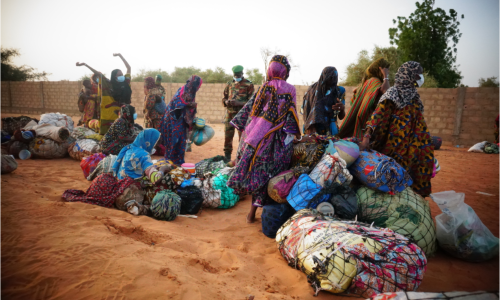 Due to the border closures across West Africa, at least 30,000 migrants are stranded at borders.