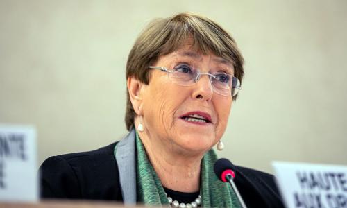 Kamishna Mkuu wa Haki za Binadamu wa Umoja wa Mataifa Michelle Bachelet