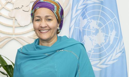 Deputy Secretary-General Amina J Mohammed