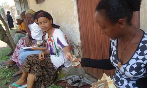 Recipients of loans from Buusaa Gonofaa, a non-governmental organization