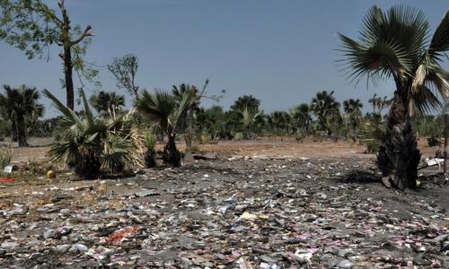 The only primary healthcare centre in Mayendit town, South Sudan, the compound of an non-governmental organization and the warehouse with medical supplies were looted and destroyed during clashes in March 2017.