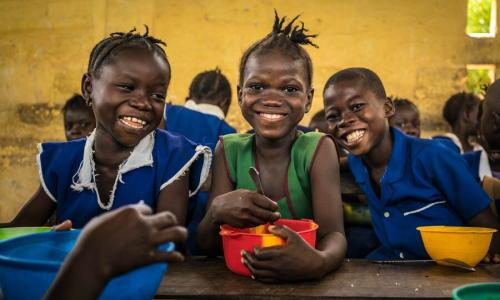 School meals provide essential safety nets for poor children and their families.