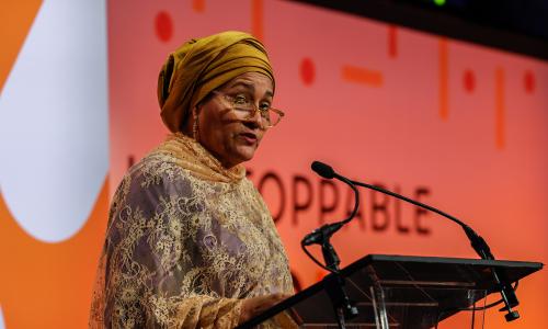 UN Deputy Secretary-General Amina J. Mohammed stressed the critical role of Africa's private sector in driving impactful change, emphasizing that with the right investments and partnerships, Africa is poised for transformative growth.
