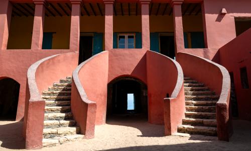 The Maison des Esclave or Slave House is now a museum and UNESCO heritage site.