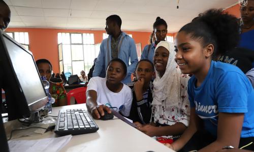 Girls in ICT Day 2019, Organised by ITU at the African Union, Addis Ababa, Ethiopia, 25 April 2019.