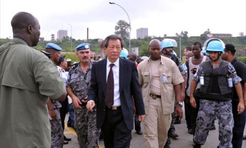 Choi Young-jin, Special Representative of the Secretary-General