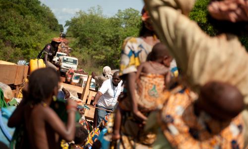 IOM continues to provide registration, coordination of humanitarian activities.