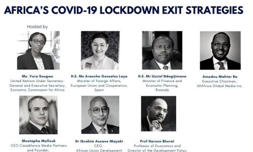 ECA leads discussion on Africa’s COVID-19 lockdown exit strategies