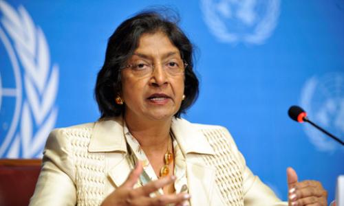 United Nations High Commissioner for Human Rights Navanethem Pillay