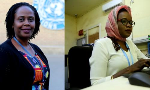 Women in peacekeeping.