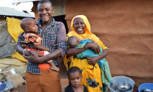 Made in Dadaab: Mihiyo and her family. Photo: Moulid Hujale/IRIN