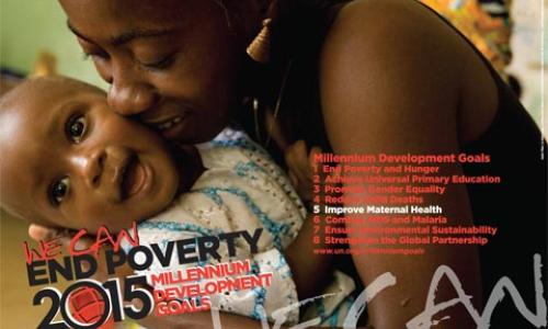 MDG poster by UN DPI