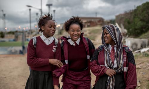 South African school girls