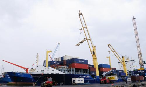 Port of Rades, Tunisia.
