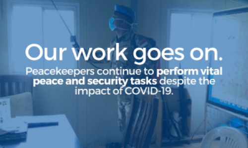 The COVID-19 pandemic is also developing in countries marred by armed conflict.