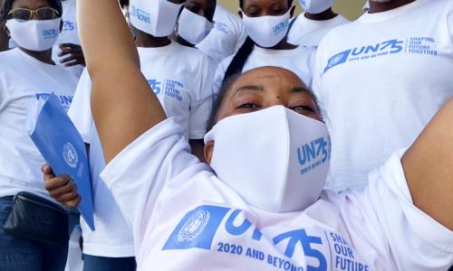 Thousands of people around the world are participating in global conversation to mark the UN @75