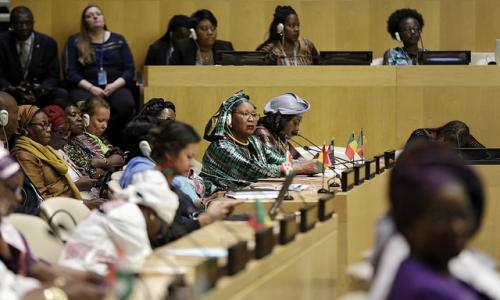 Launch of the African Women Leaders Network in New York. Photo: UN Photos
