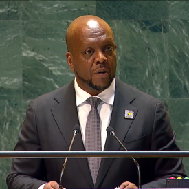 Amb. Martin Kimani, the new Chair of the Permanent Forum of People of African Descent.
