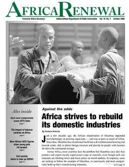 Africa Renewal October 2004 Edition