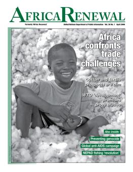 Africa Renewal Magazine April 2006