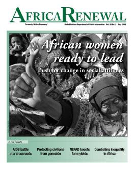 Africa Renewal Magazine July 2006