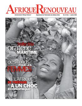 Afrique Renouveau Magazine Janvier 2009